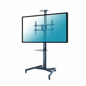 KIMEX Support mobile pour écran 37"-75" Hauteur 120-160cm