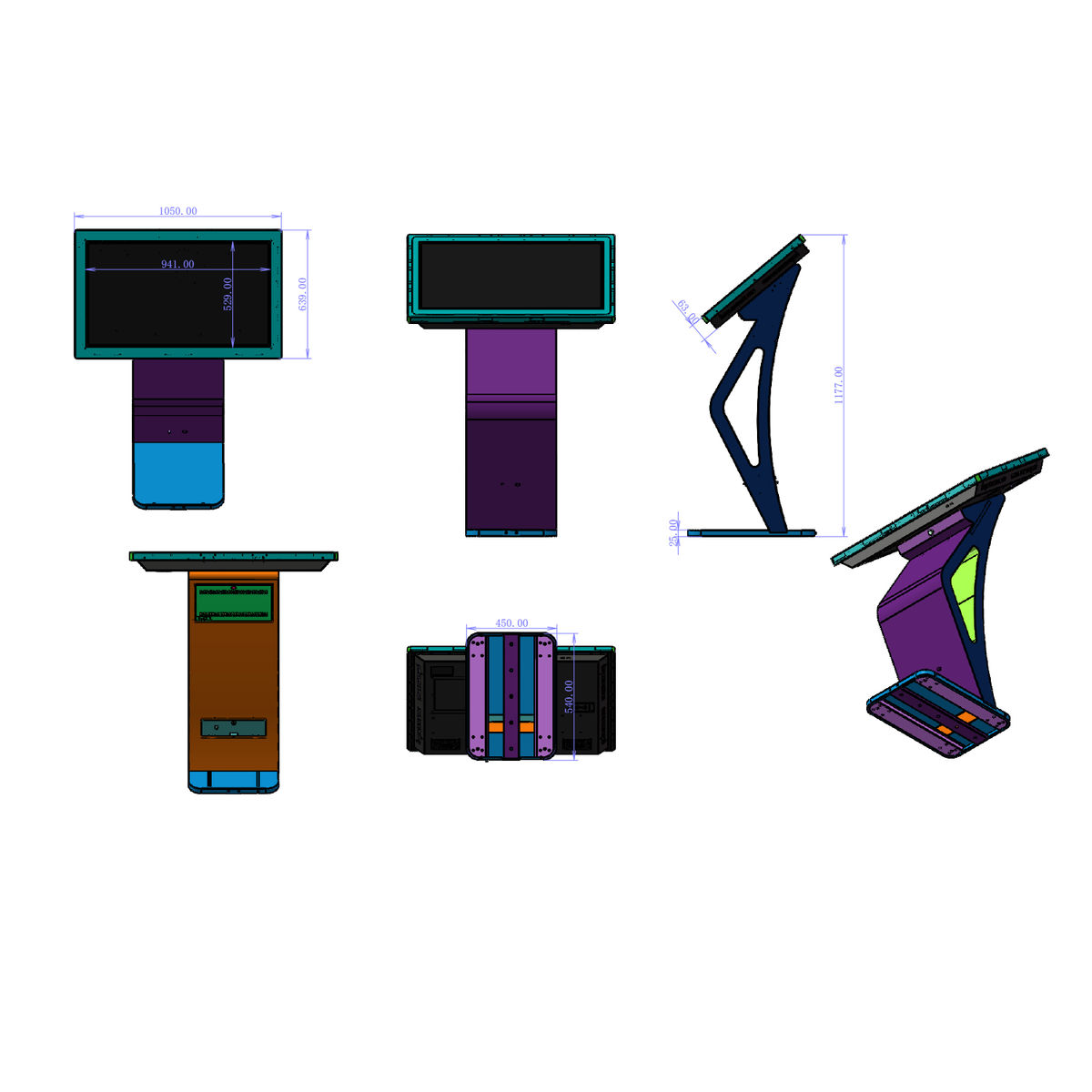 KIMEX Borne interactive 43" Tactile PCAP – Image 6