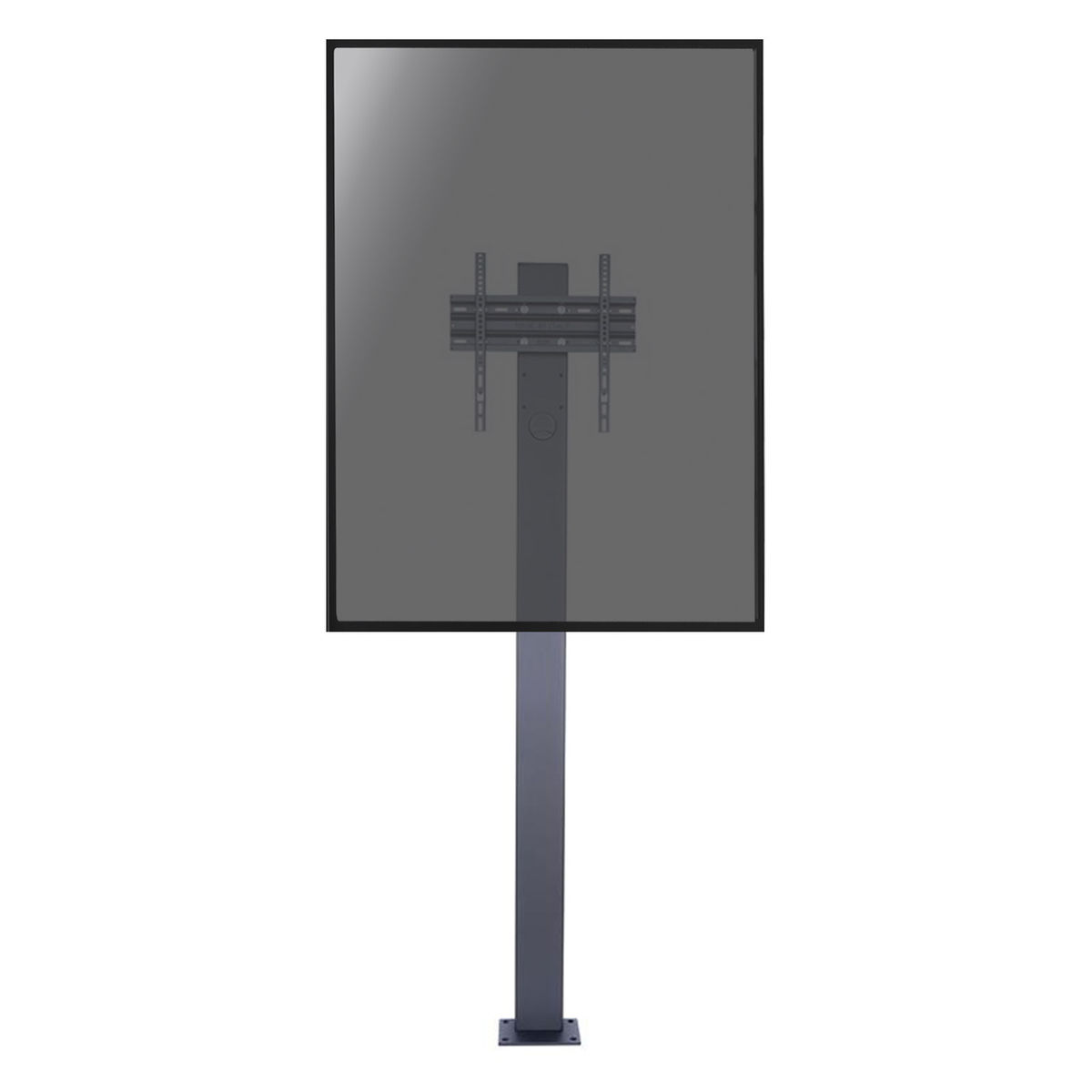 KIMEX Support vitrine pour écran TV 32"-65" à visser, Vesa 400x600 max